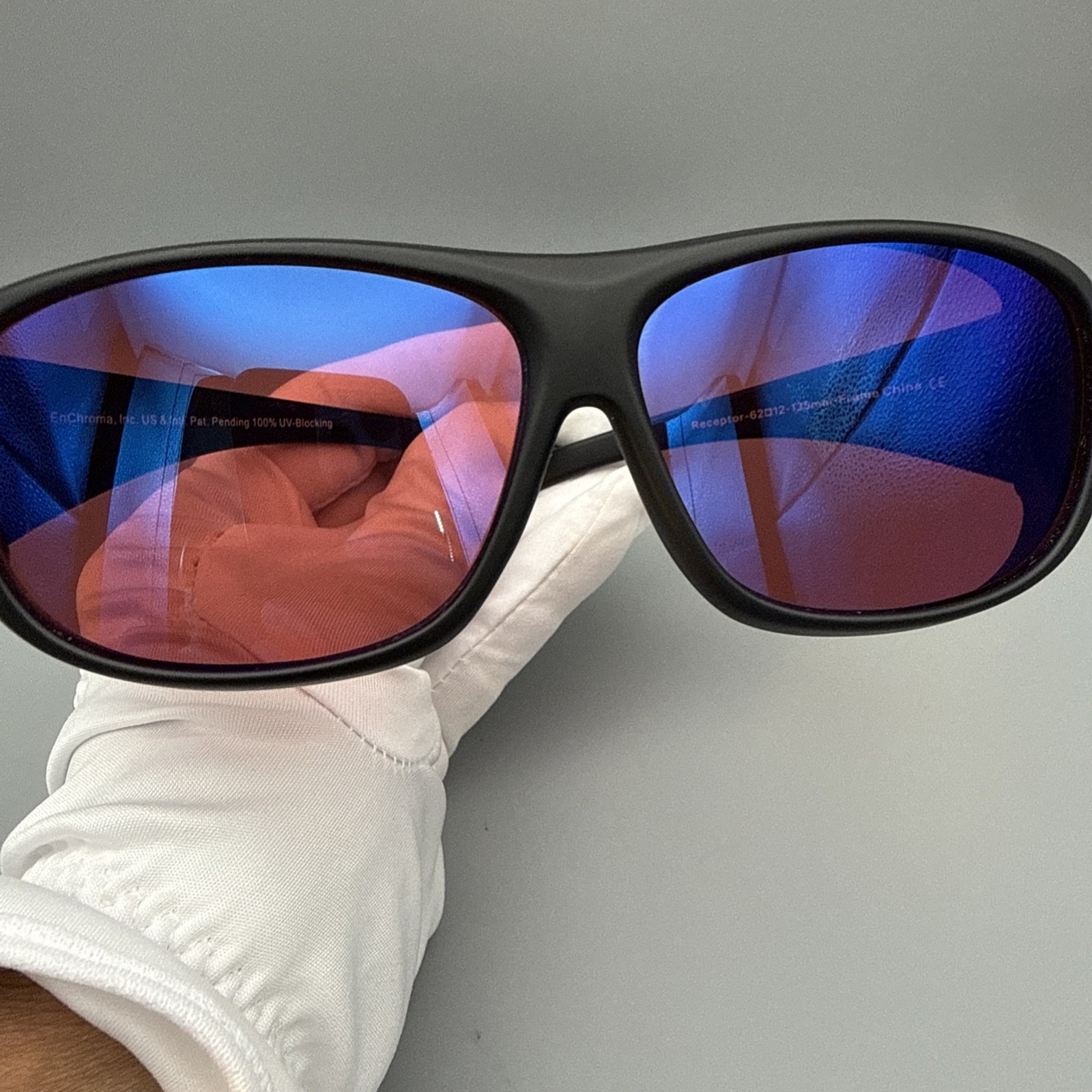 Enchroma Receptor-Authentic 100% Uv-Blocking: Fitovers Matteblack 62-12-135 Mint — image 6 of 8